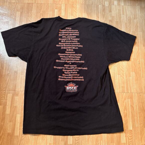Outkast Stankonia T-Shirt XL Black Rap Tee Big Boi Andre 3000 Hip Hop - Picture 4 of 4